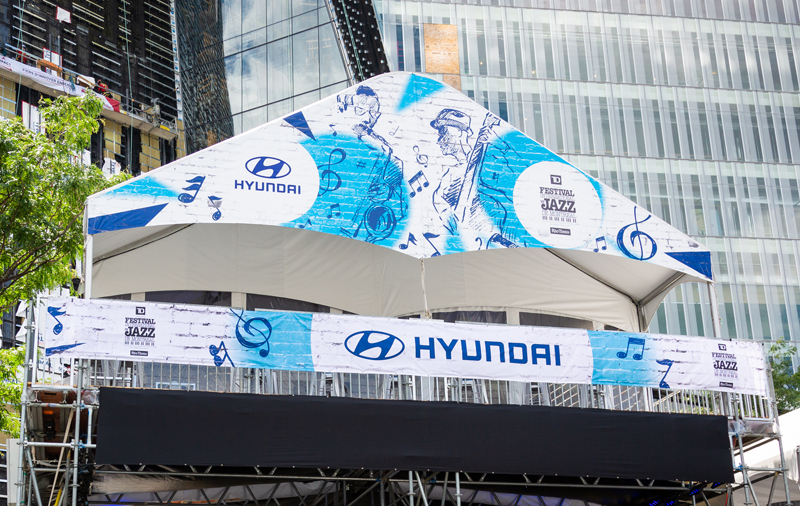 Montreal Jazz Festival Activation